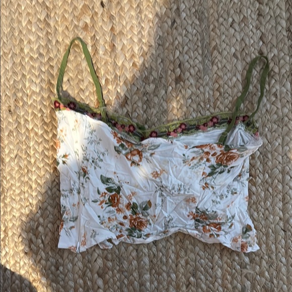 Princess Polly Floral Corset with Green Accents - Picture 3 of 3